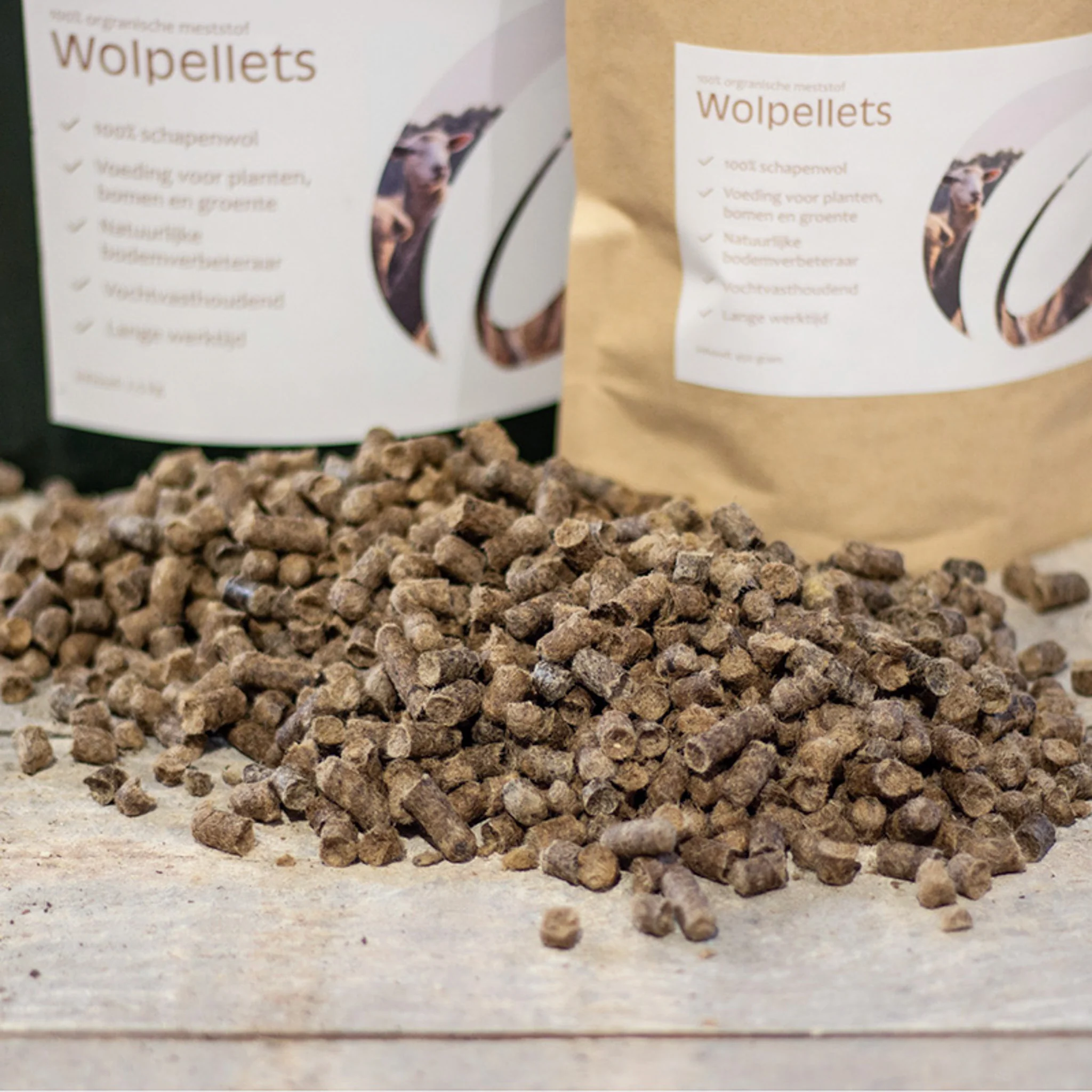 Wolpellets 450 gram - Dutch Wool - Image 2